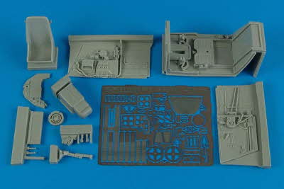 2151 1/32 Bf 109F-2/F-4 cockpit set - (early version) HASEGAWA Aires