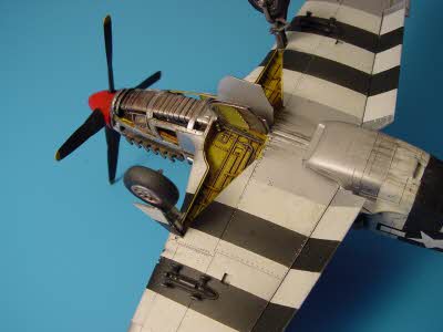 [사전 예약] 4186 1/48 P-51B/C Mustang wheel bays TAMIYA Aires