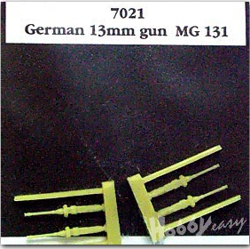 [사전 예약] 7021 1/72 German 13mm guns MG 131 for all models Aires