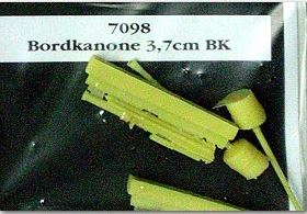[사전 예약] 7098 1/72 Bordkanone 3,7cm BK 2x for all models Aires