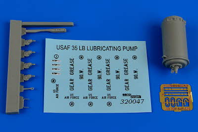 [사전 예약] 320047 1/32 35Lb. lubricating bucket pump USAF for all models Aerobonus