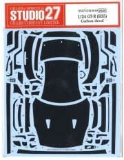 [사전 예약] ST27-CD24018 1/24 Nissan GT-R (R35) Carbon Decal for Tamiya Studio27 스튜디오27 프라모델