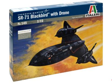 [사전 예약] 0145 1/72 Lockheed SR-71 Blackbird w/Drone
