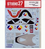 [사전 예약] ST27-DC788 1/12 YZR500 #6/10 WGP (2001) Studio27 for Tamiya