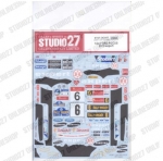 [사전 예약] ST27-DC887 1/24 Focus "expert" (2010) Studio27 for SimilR