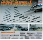 36117 1/48 Aircraft Weapons E : US Air to Air Missiles & Target Pods