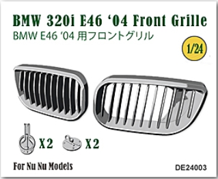 [사전 예약] DE24003 1/24 Front Grille for BMW 320i E46 '04