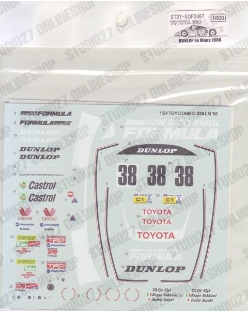 [사전 예약] SDF2467 1/24 86C "Dunlop" LM 1986 - Spare Decal for FK2467