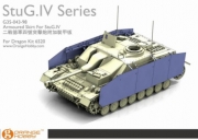G35-043-98 1/35 Armoured Skirt For StuG.IV Dragon 6520 PEx3,Metal rivetx30