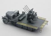 G72-205-88 1/72 Sd.Kfz.7/1 20mm Flakvierling 38 (Early Type) Complete Plastic Model kit Complete Pla