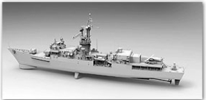 N03-070 1/350 USS Robert E. Peary (FF-1073) / Complete resin kit
