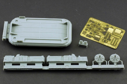 N03-122 1/350 LCAC(2 groups) universal part Resin pieces,PE