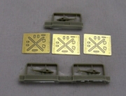 N07-055 1/700 AW-109M(3 groups) universal part Resin pieces,PEx3