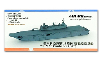 N07-115-380 1/700 HMAS Canberra (L02) / Complete resin kit
