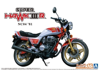 [사전 예약] 06445 1/12 Honda NC04 Super Hawk III R '81