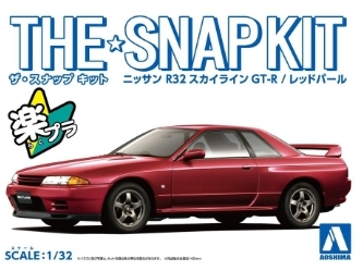 [사전 예약] 06357 1/32 Nissan R32 Skyline GT-R (Red Pearl)