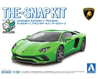 [사전 예약] 06348 1/32 The Snap Kit - Lamborghini Aventador S (Pearl Green)