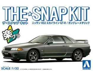 [사전 예약] 06353 1/32 Nissan R32 Skyline GT-R (Gun Gray Metallic)