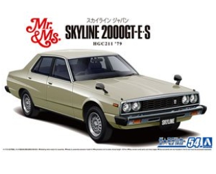 [사전 예약] 06371 1/24 Nissan HGC211 Skyline 2000GT-E S '79