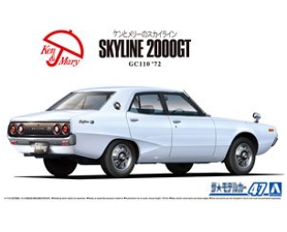 [사전 예약] 06370 1/24 Nissan GC110 Skyline 2000GT '72