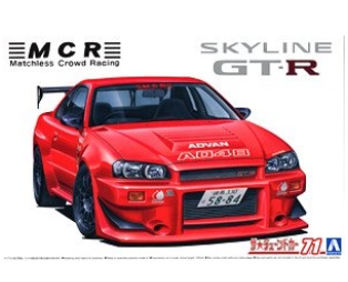 [사전 예약] 06351 1/24 MCR BNR34 Skyline GT-R '02 (Nissan)