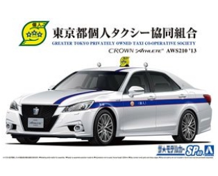 [사전 예약] 06225 1/24 Toyota AWS210 Crown Athlete G '13 Tokyo Privately Owned Taxi Cooperative Society