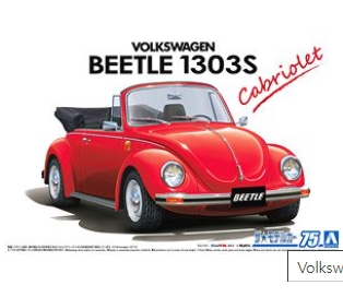 [사전 예약] 06154 1/24 Volkswagen 15ADK Beetle 1303S Cabriolet '75