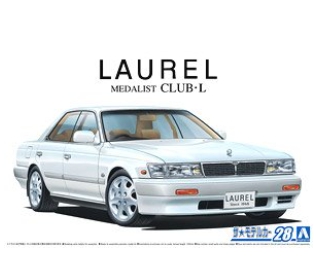 [사전 예약] 06128 1/24 Nissan HC33 Laurel Medalist Club L '91