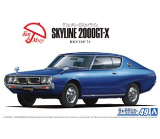 [사전 예약] 06107 1/24 Nissan KGC110 Skyline HT2000GT-X '74