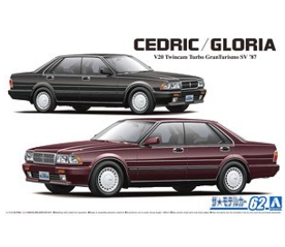 [사전 예약] 06110 1/24 Nissan Y31 Cedric/Gloria V20 Twincam Turbo Gran Turismo SV '87