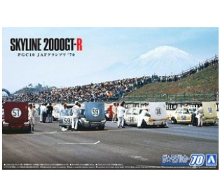 [사전 예약] 06105 1/24 Nissan PGC10 Skyline 2000GT-R JAF Grand Prix '70