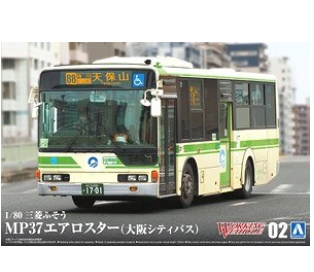 [사전 예약] 05725 1/80 Mitsubishi Fuso MP37 Aero Star (Osaka City Bus)