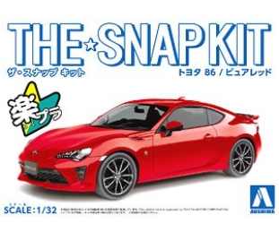 [사전 예약] 05755 1/32 The Snap Kit: Toyota 86 (Pure Red)