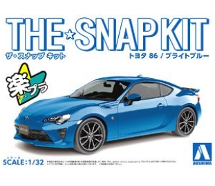 [사전 예약] 05754 1/32 The Snap Kit: Toyota 86 (Bright Blue)