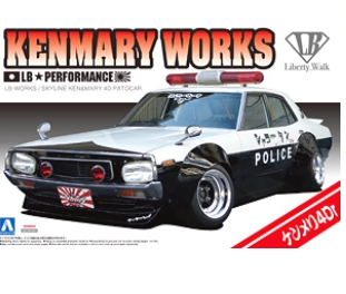 [사전 예약] 01068 1/24 LB Works Ken & Mary 4Dr. Police Car