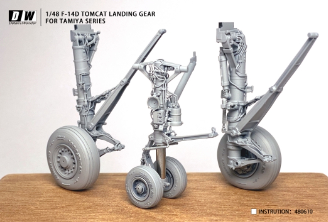 [SALE-사전 예약] 480610 1/48 F-14D landing gear for TAMIYA Kit