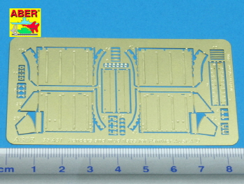 35A031 1/35 Front fenders for Panther Ausf.A/D