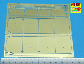 35A054 1/35 Side skirts for Pz.Kpfw III