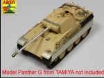 35L-036N 1/35 7,5cm gun barrel for Panther Ausf.G Late -Tamiya