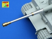 35L-078N 1/35 German 88 mm Barrel with late muzzle for Tiger I late