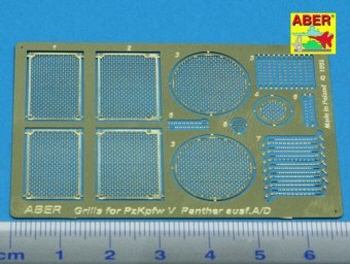 35G01 1/35 Grilles for Panther, Ausf. A/D