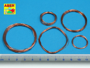 ADZ-1 Wires set (diameter 0,2; 0,3; 0,4; 0,5; 0,6 mm, lenght 1m each)
