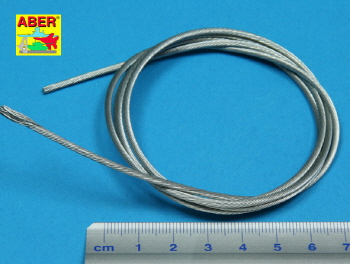 TCS20 Stainless Steel Towing Cables O 2,0 mm, 1 m long