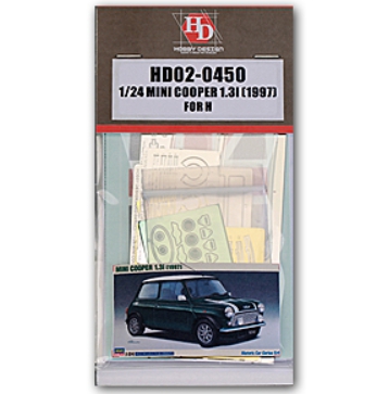HD02-0450 1/24 Mini Cooper 1.3i(1997) For H ( 21154)（PE+Decals+Resin）