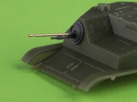 GM-72-009 1/72 Polish tankette TKS - Hotchkiss wz.25 with mount (resin and turned parts)