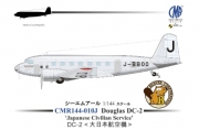 [사전 예약] CMR144010J 1/144 Douglas DC-2, Japanese Civilian Service