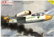 [사전 예약]  AZM7839 1/72 Heinkel He 162S-9 V-Tail Jet