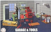 11635 [GT-15] 1/24 Garage & Tools