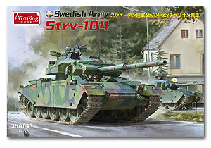 [사전 예약] 35A043 1/35 Swedish Army Strv104 