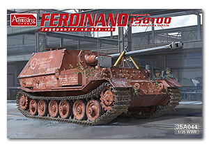 [사전 예약] 35A044 1/35 Ferdinand Jagdpanzer Sd.kfz.184 No 15100 (with Interior parts) 
